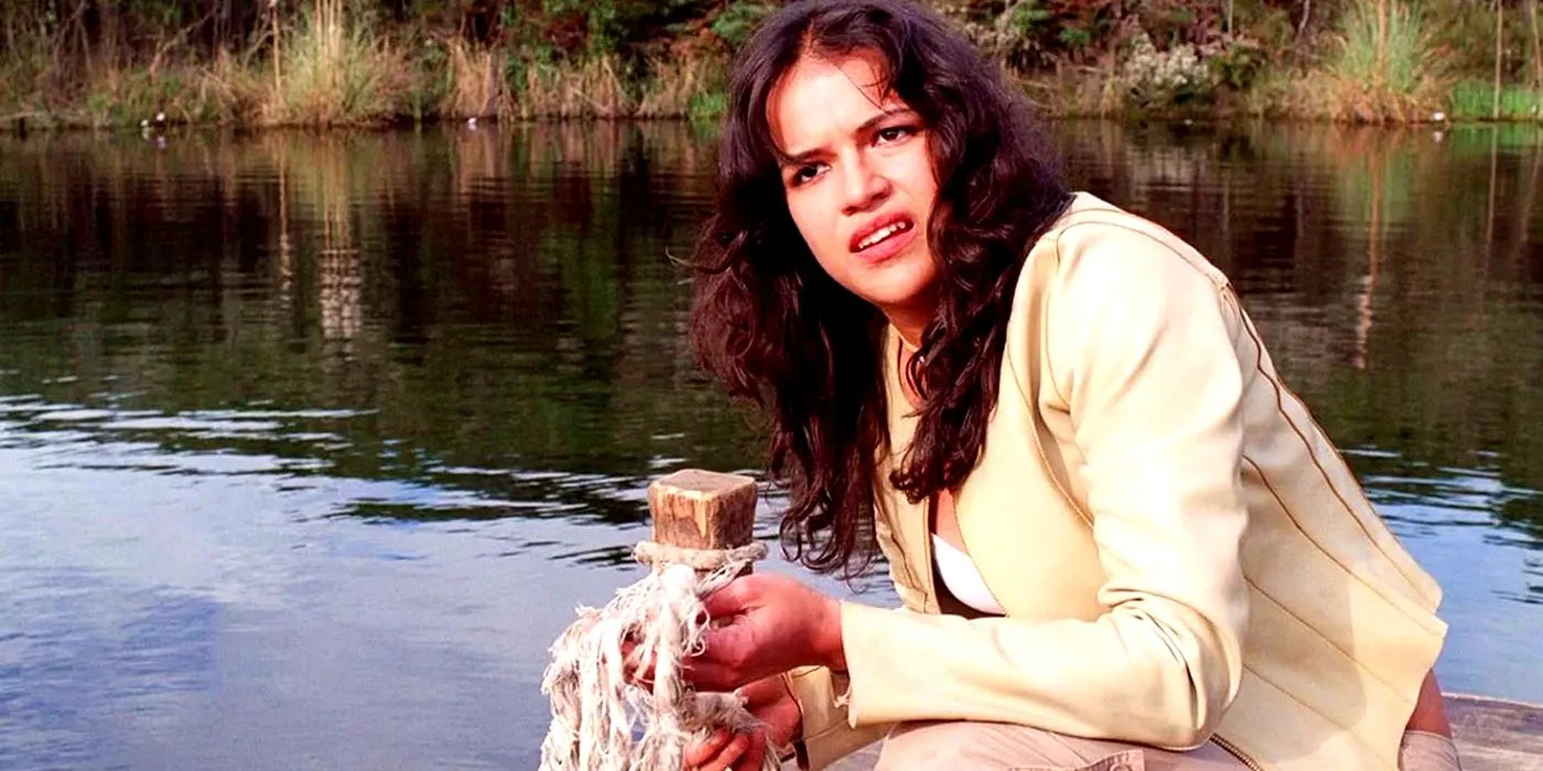 Michelle Rodriguez Looking Disgusted in The Breed Michelle Rodriguez Looking Disgusted in The Breed