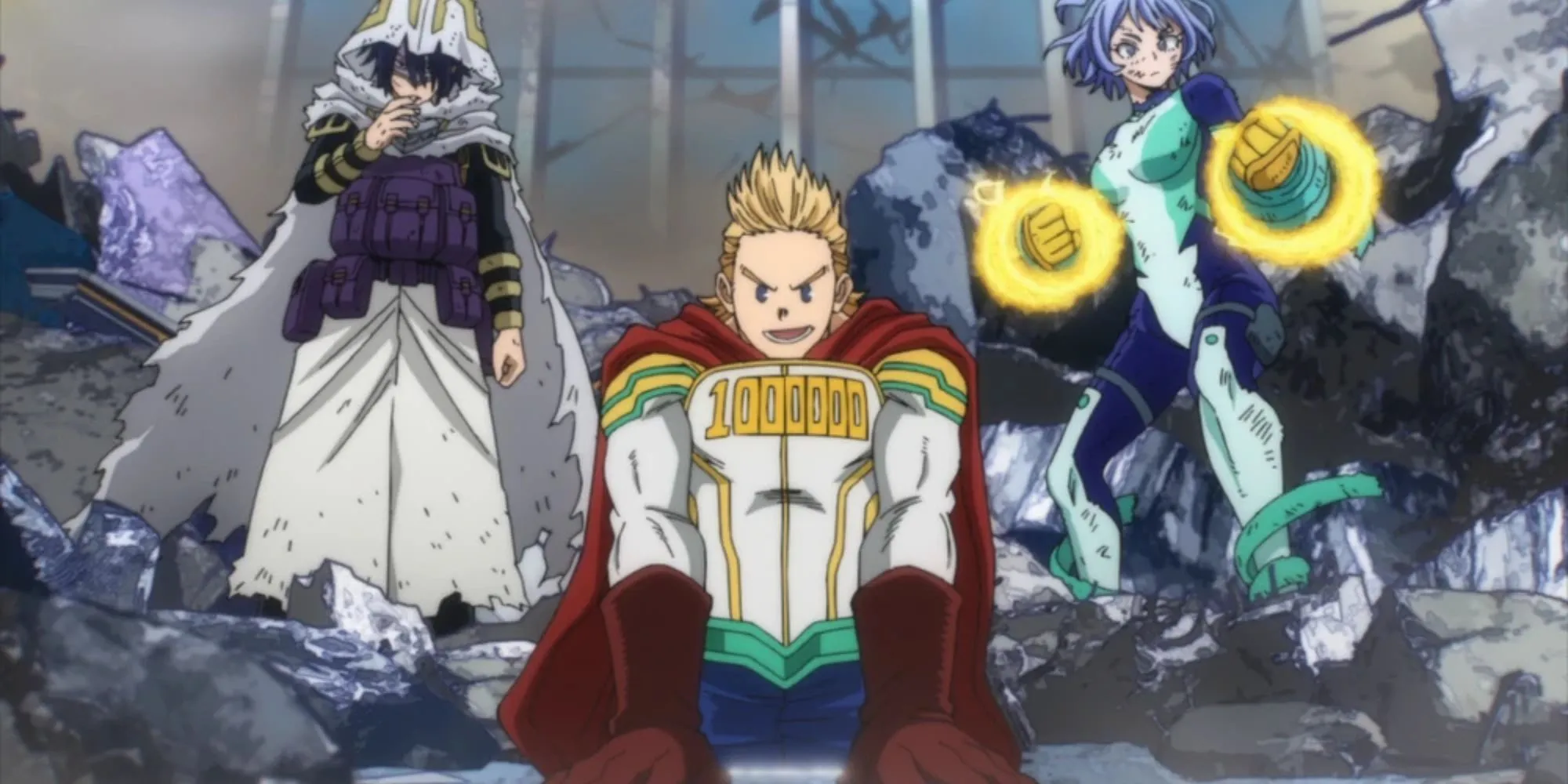 Mirio in action