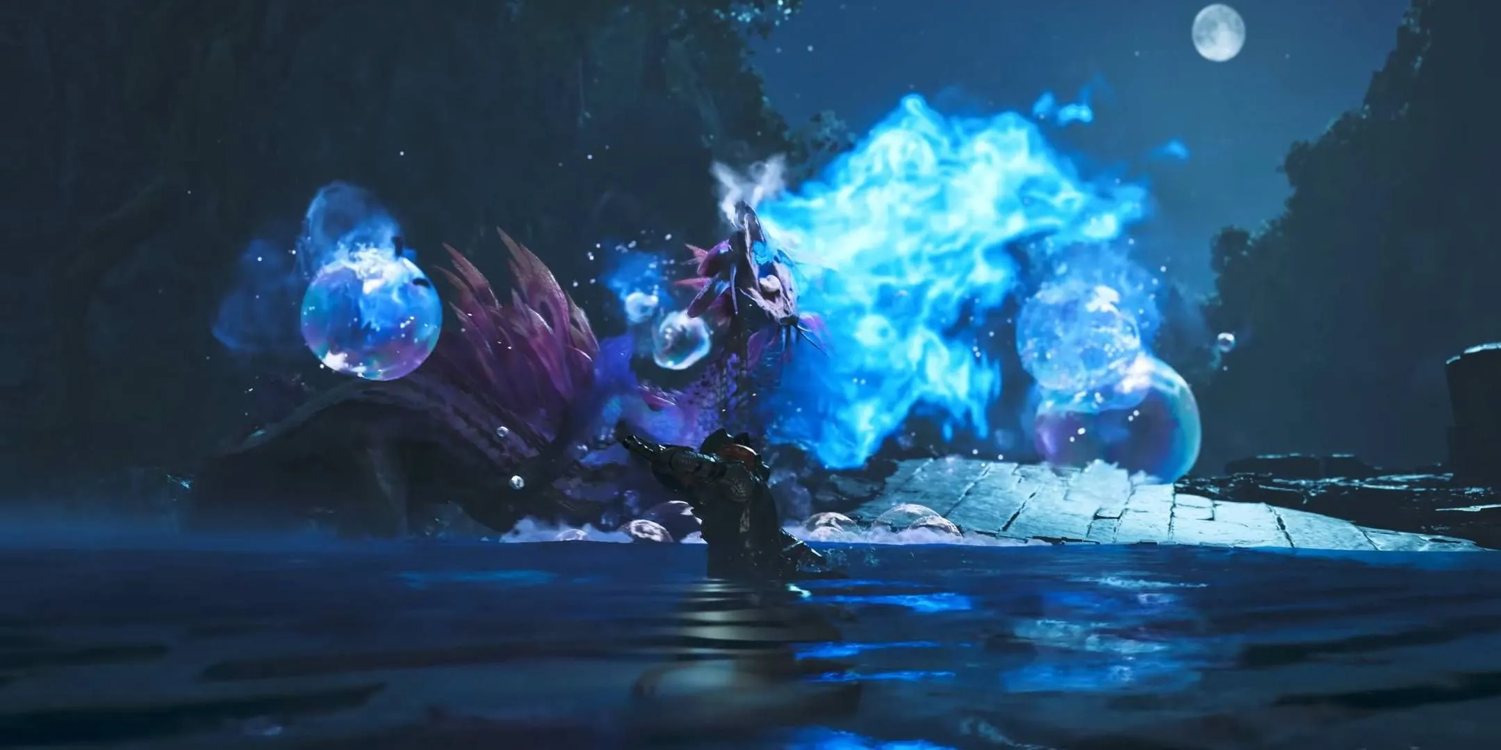 Monster Hunter Wilds Mizutsune Showcase attacks Monster Hunter Wilds Mizutsune Showcase attacks