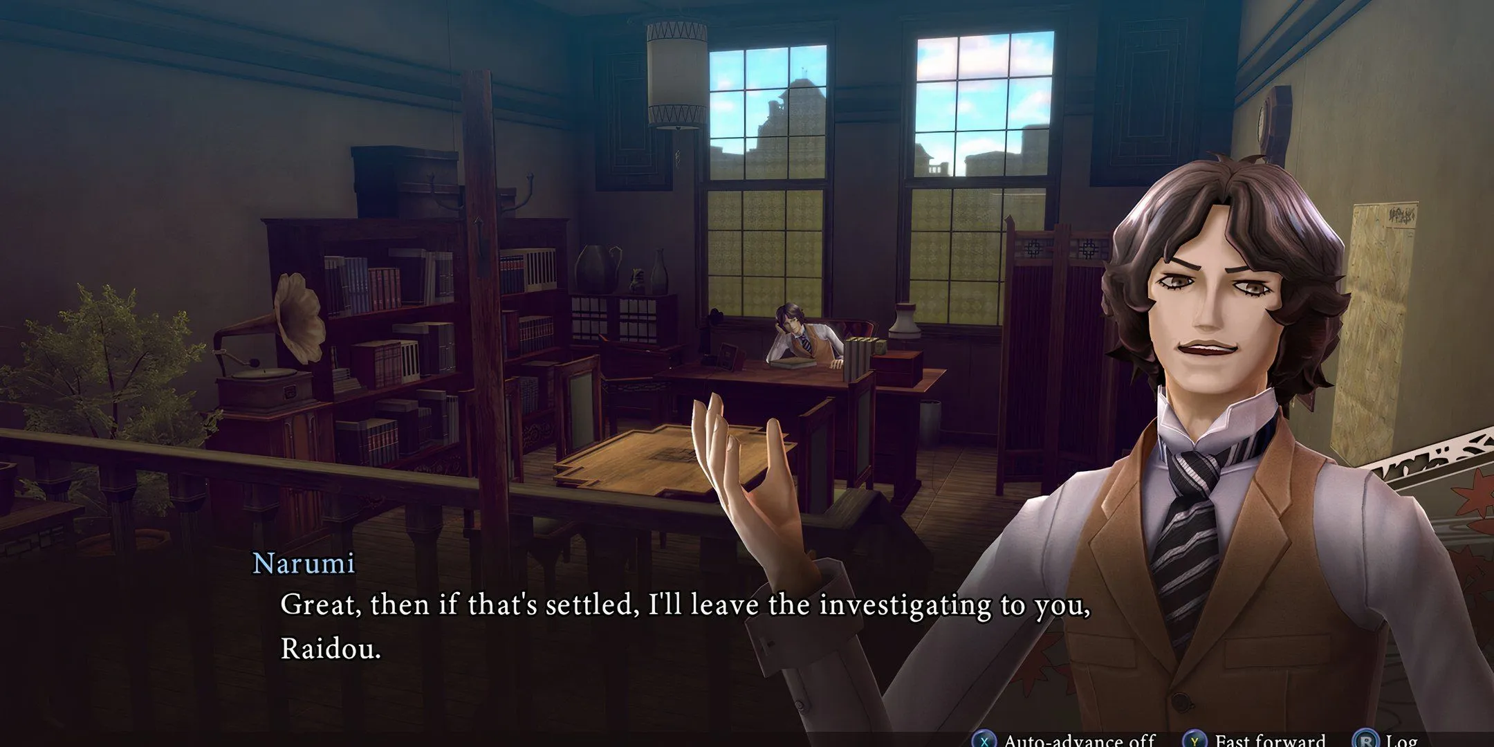 Narumi in Raidou Remastered Narumi in Raidou Remastered