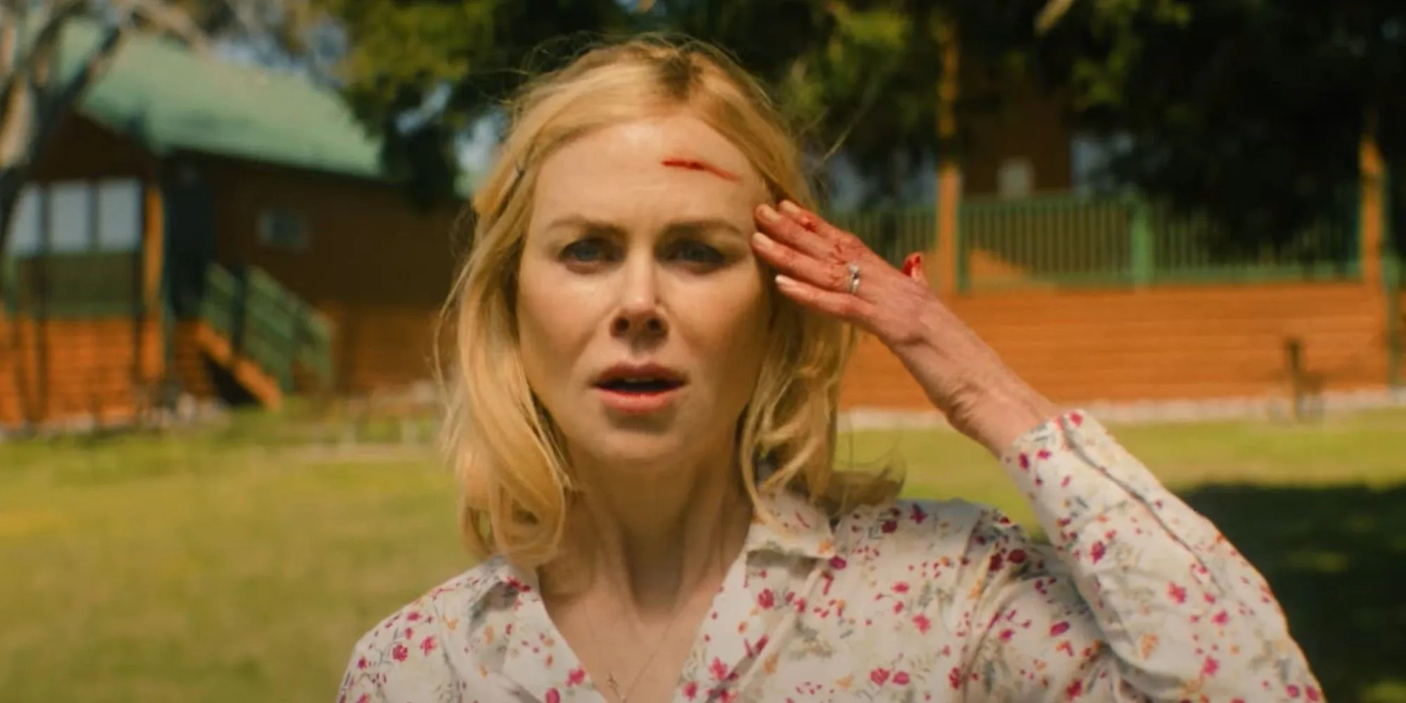 Nicole Kidman in a grim scene Nicole Kidman in a grim scene