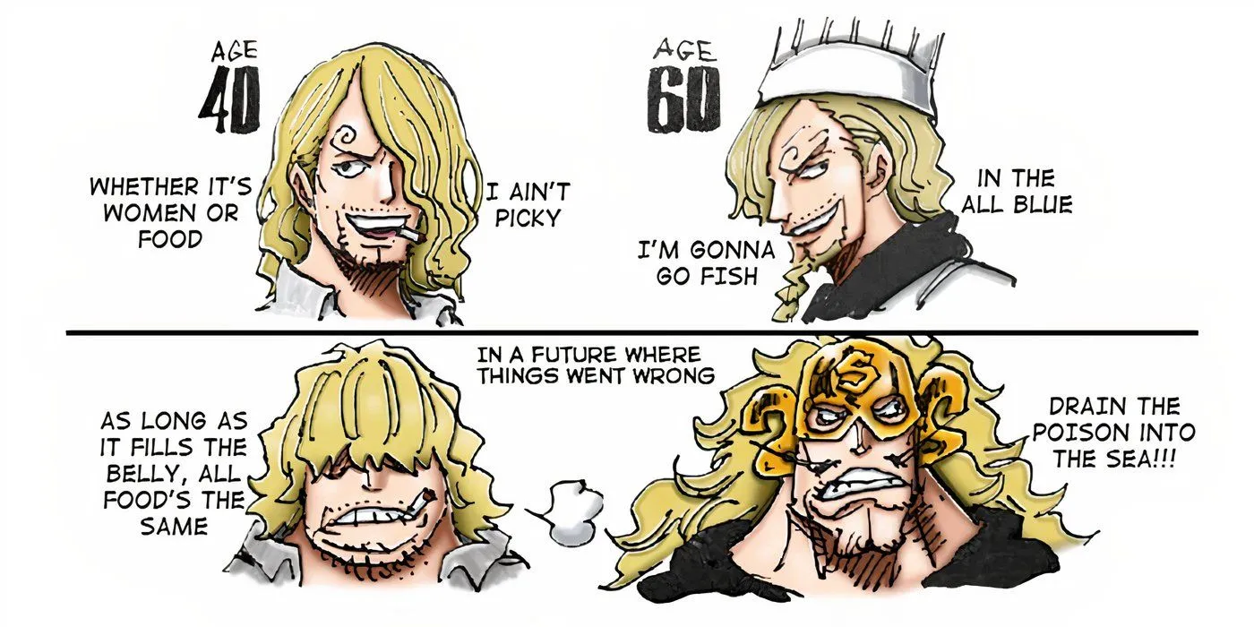 One Piece Sanji Future Appearance