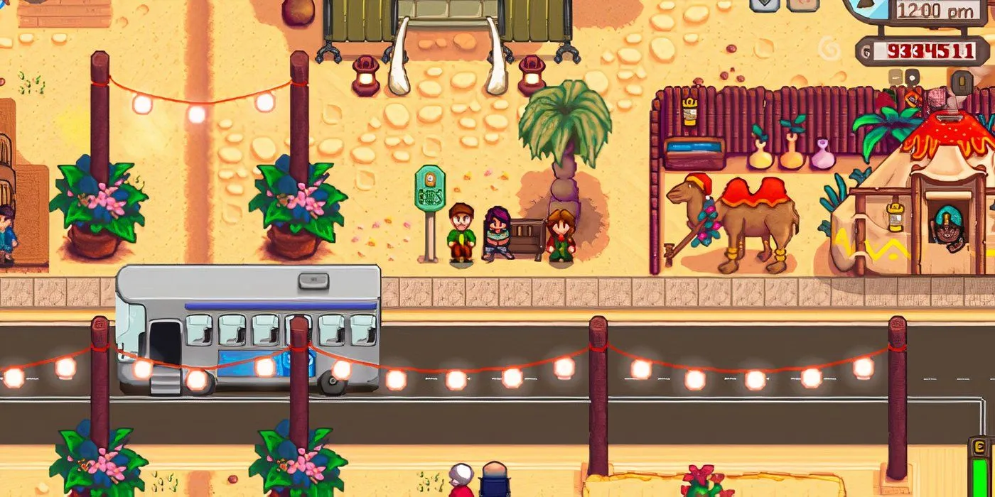 Desert Festival in Stardew Valley