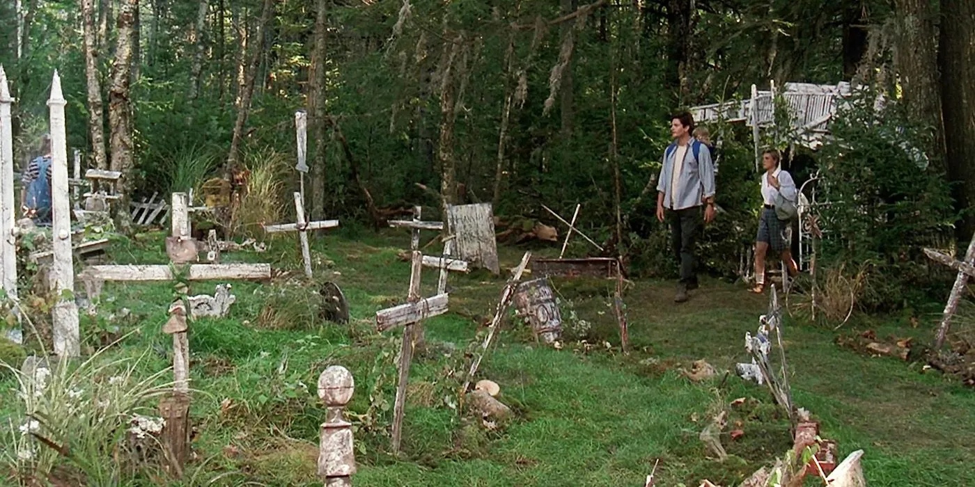 The Creeds arriving at Pet Sematary