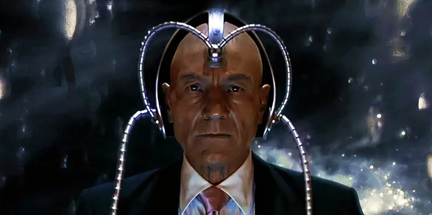 Professor X using Cerebro