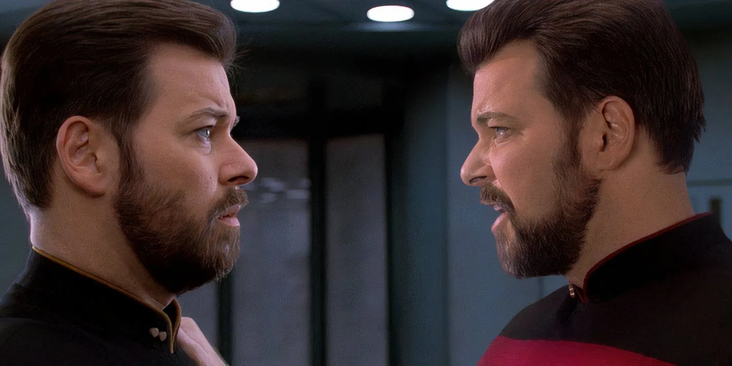 Riker in a Fight
