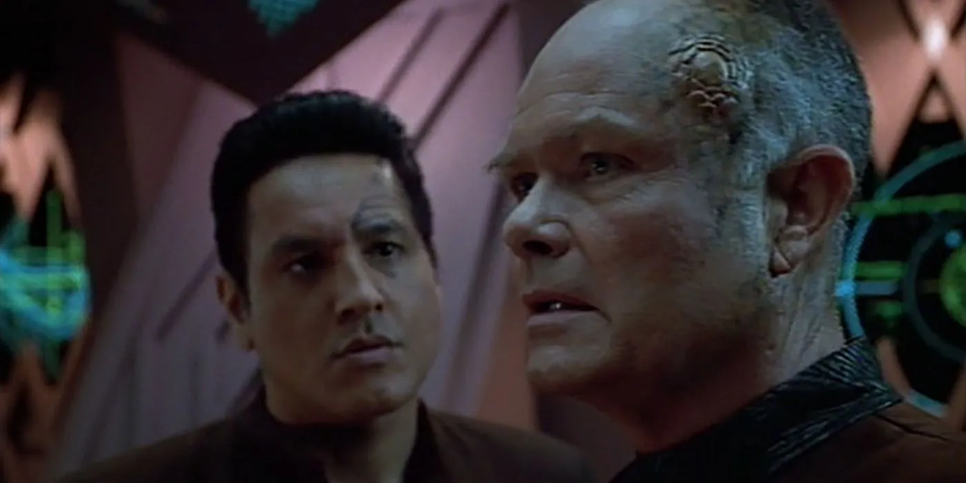 Chakotay with Annorax Chakotay with Annorax