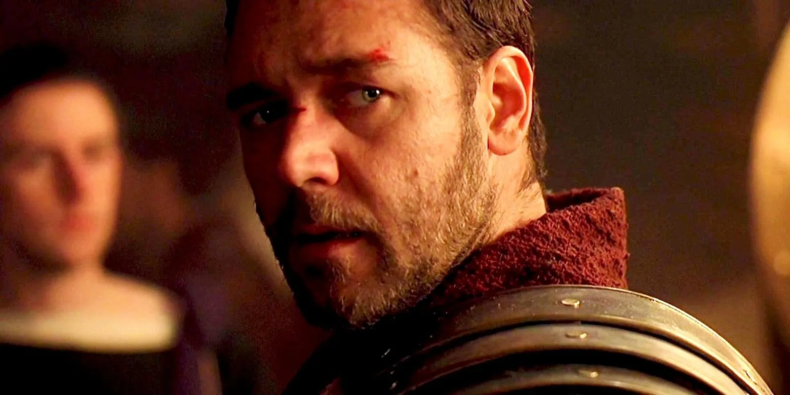Russell Crowe as Maximus in Gladiator
