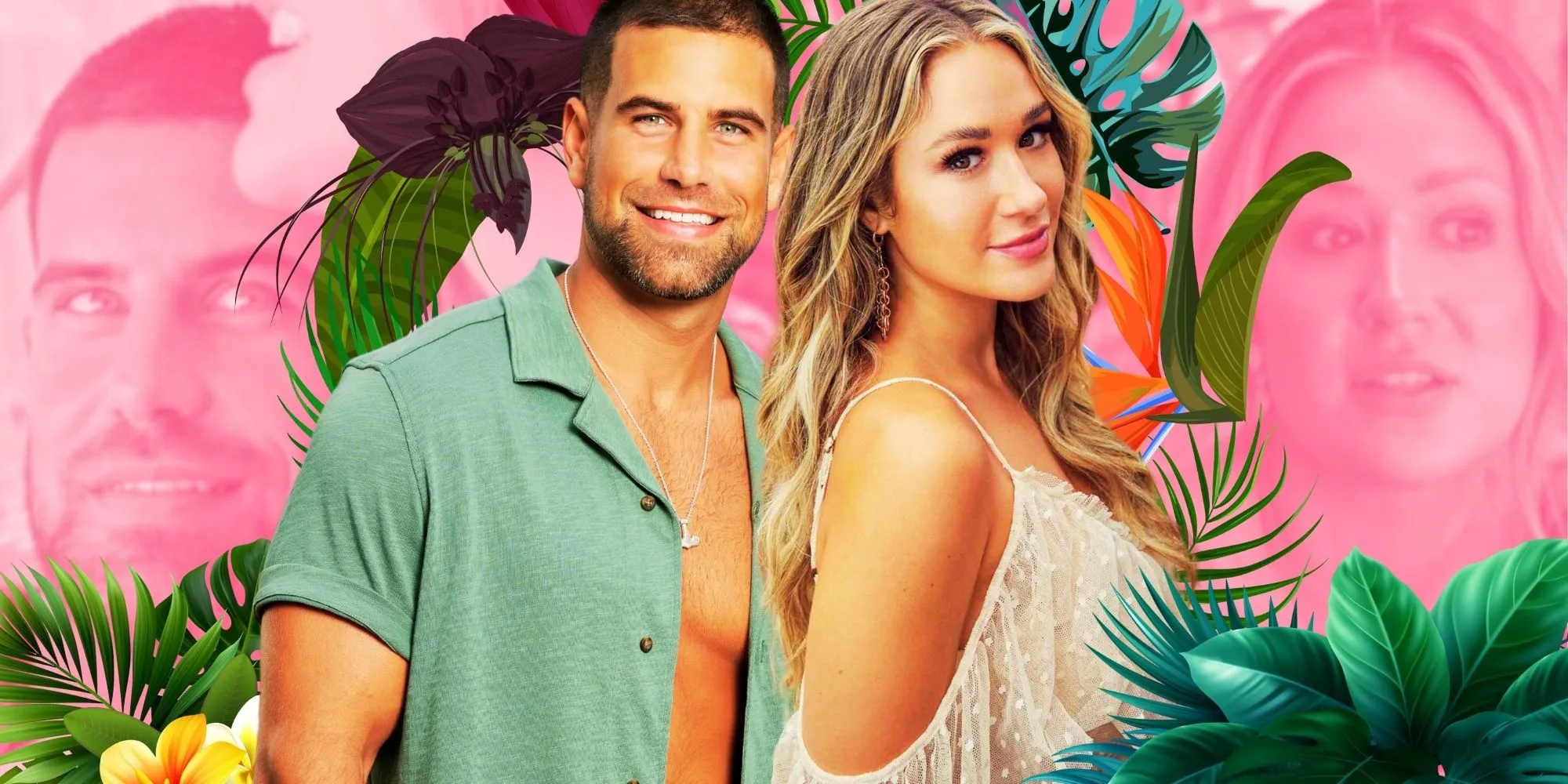 Rachel Recchia and Blake Moynes in Bachelor In Paradise