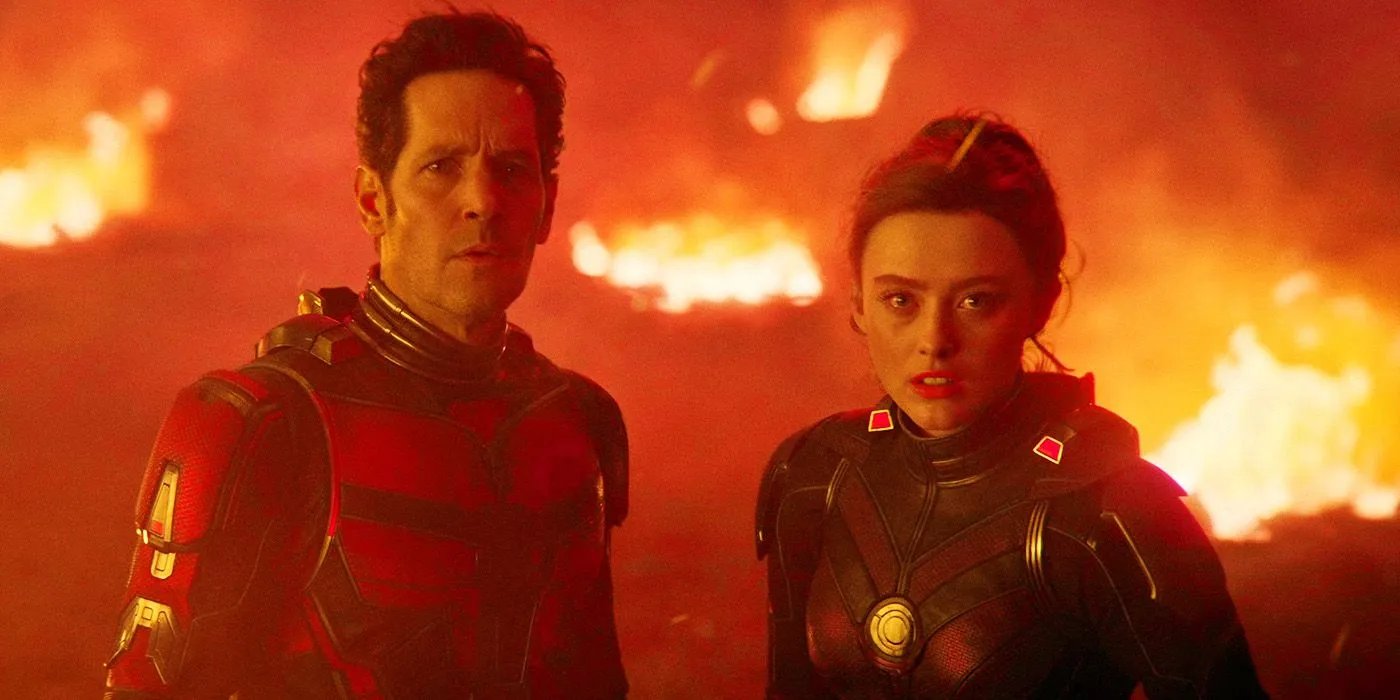 Scott and Cassie Lang in Ant-Man 3