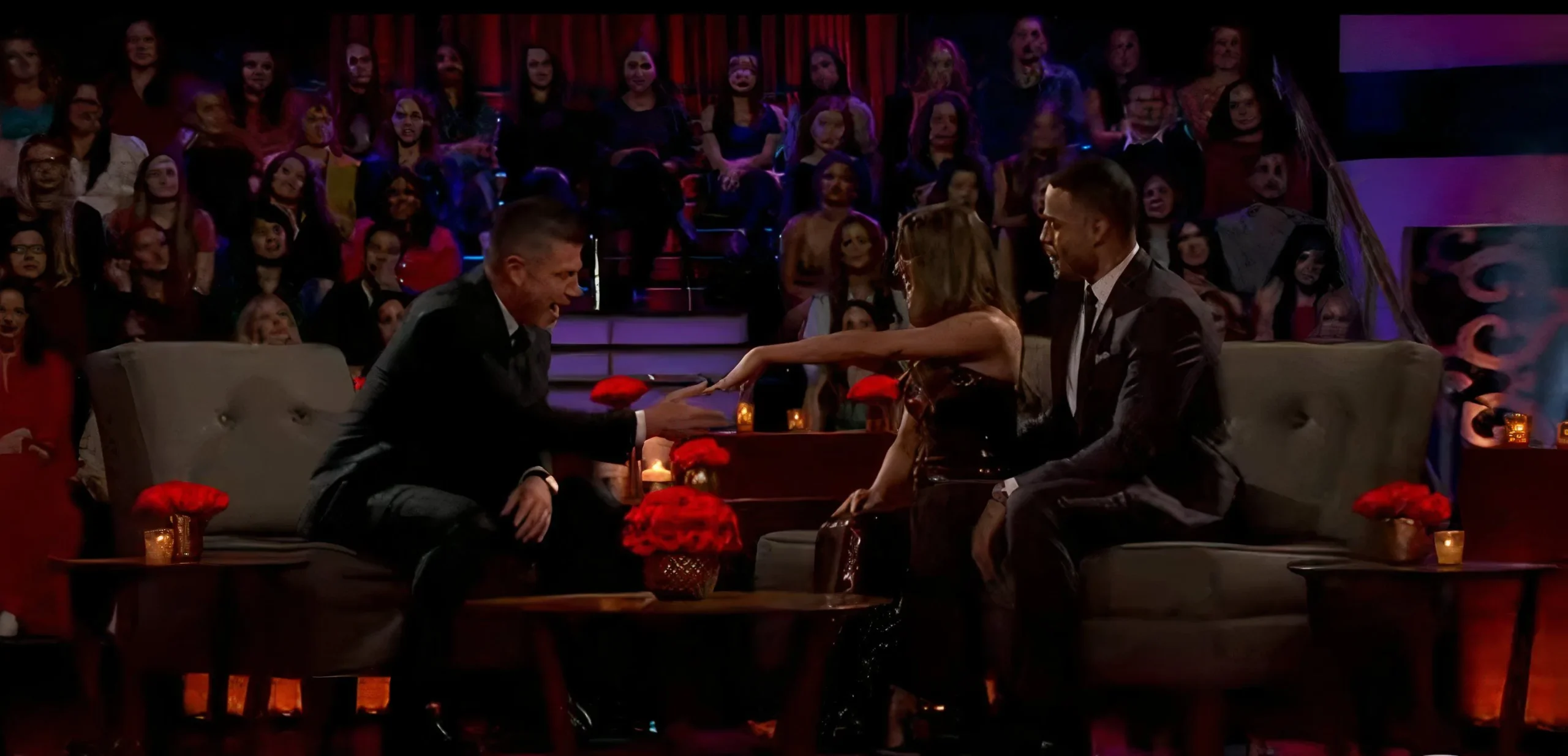 Contestants during a group date