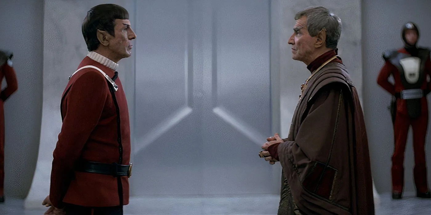 Spock and Sarek Spock and Sarek