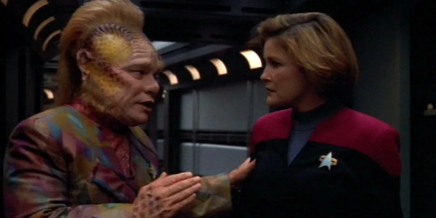 Neelix and Janeway Neelix and Janeway
