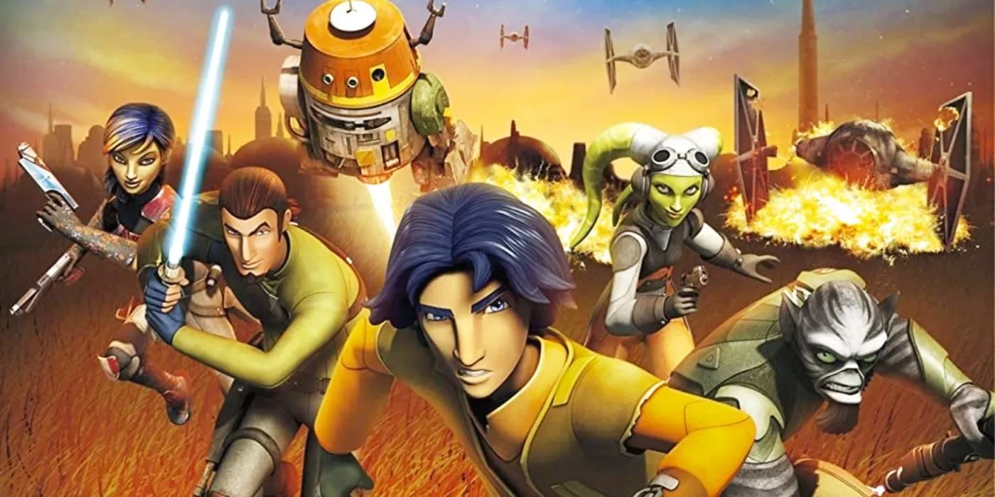 The Ghost Crew from Star Wars Rebels The Ghost Crew from Star Wars Rebels