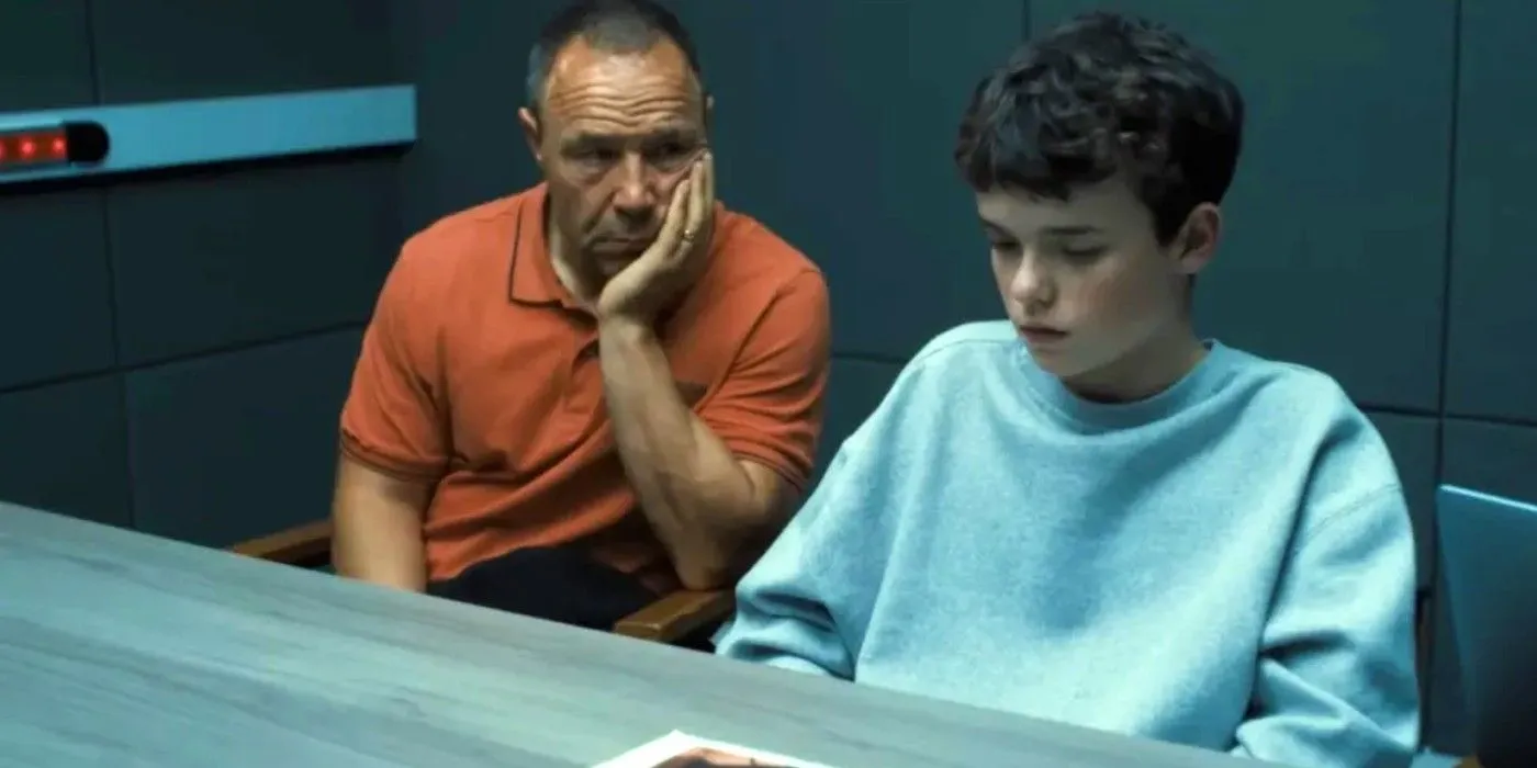 Stephen Graham and Owen Cooper in Adolescence