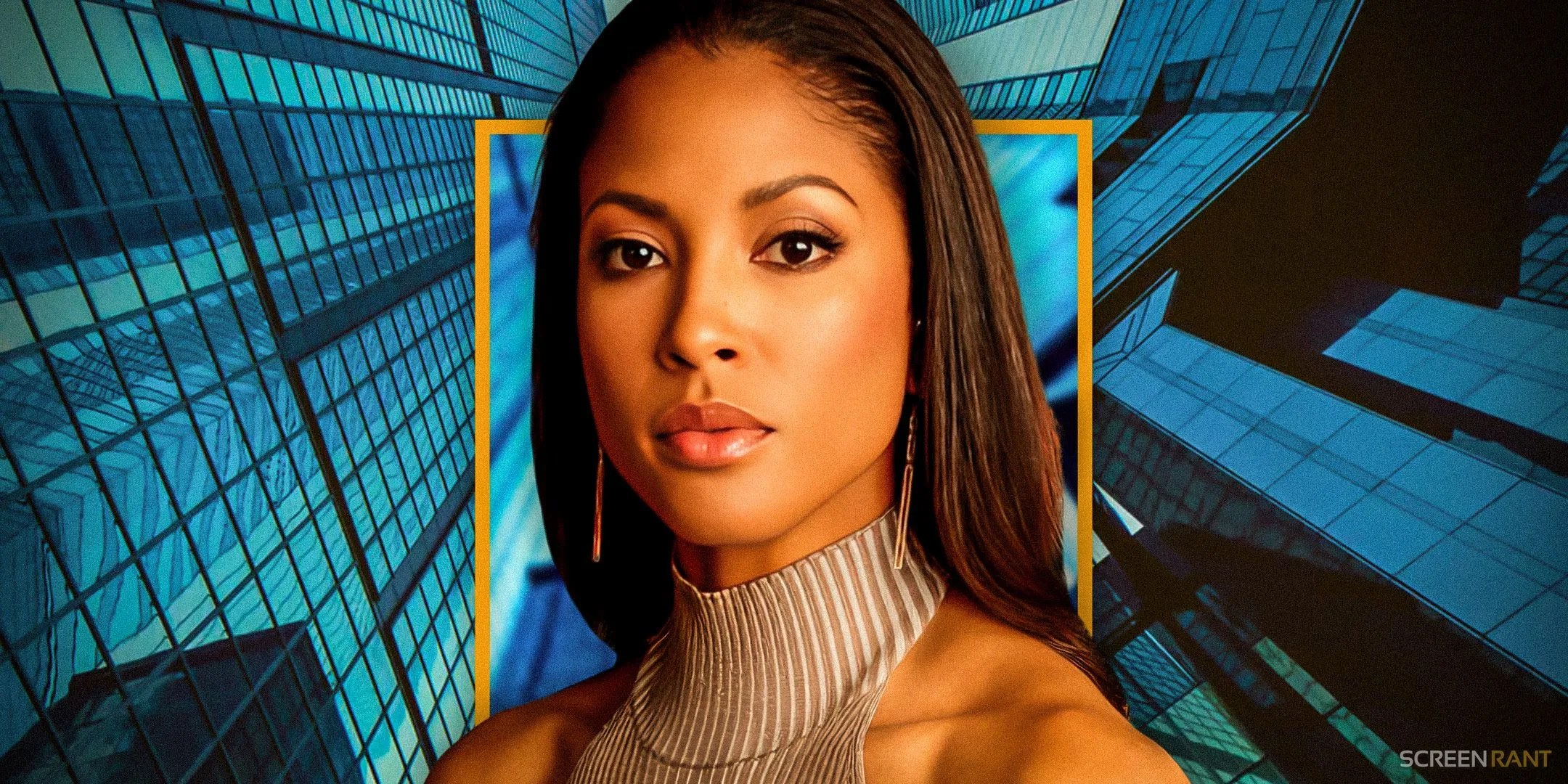 Lex Scott Davis as Erica Rollins in Suits LA Lex Scott Davis as Erica Rollins in Suits LA