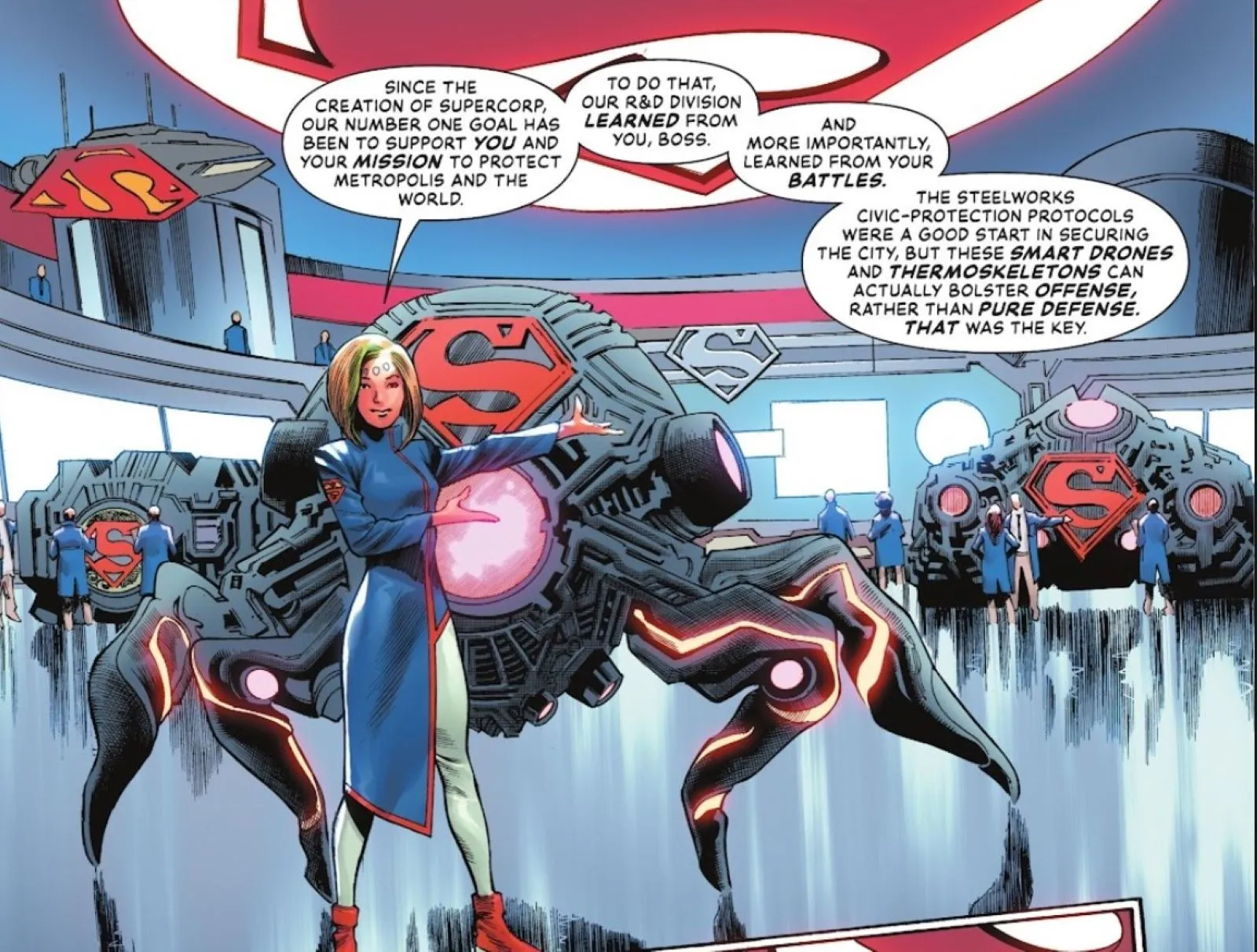 Superman #24 capitalism 1