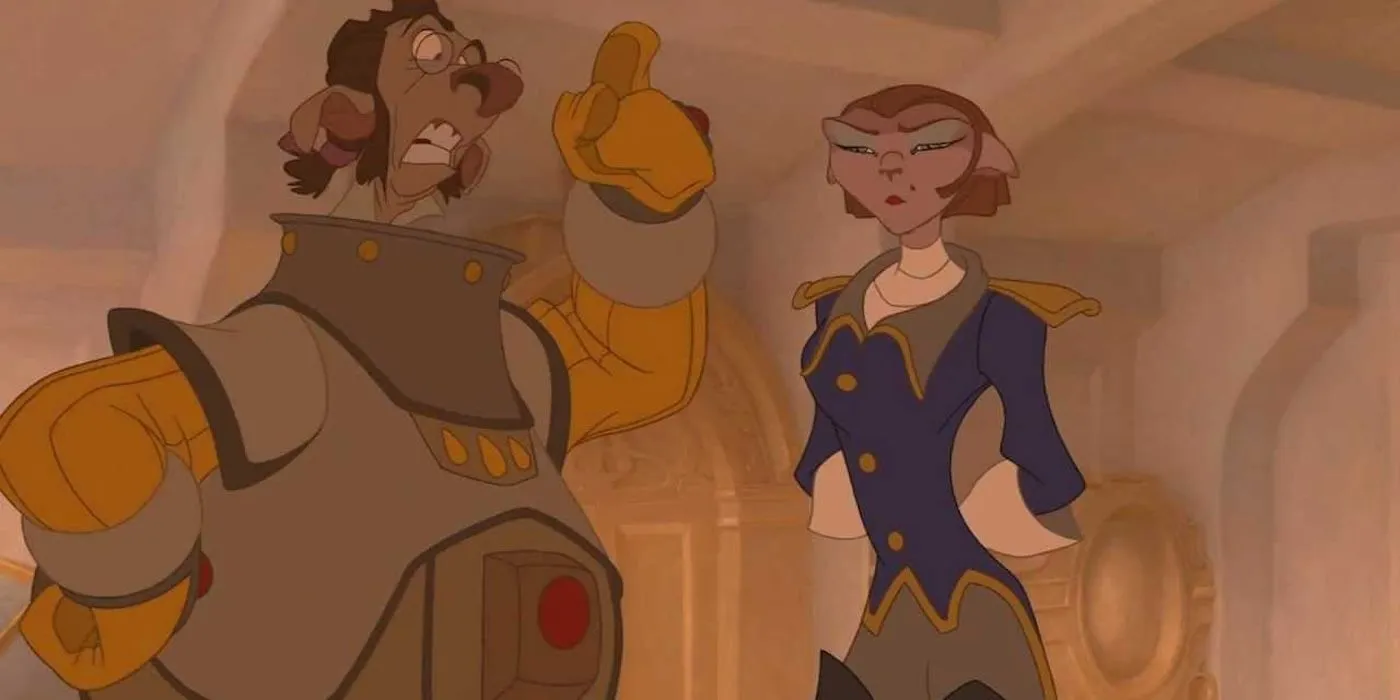 Captain and Doctor in Treasure Planet Captain and Doctor in Treasure Planet