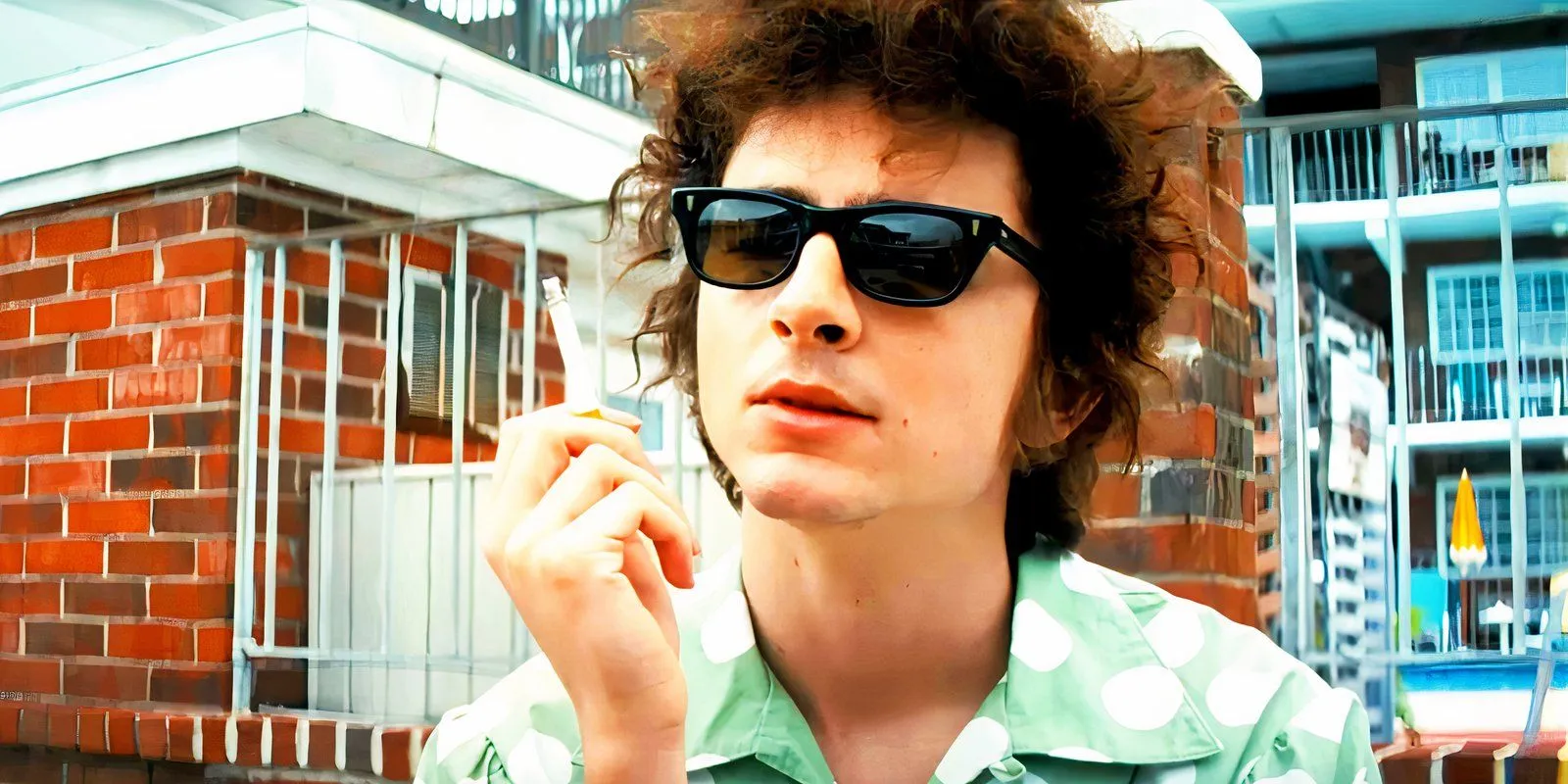 Timothée Chalamet as Bob Dylan