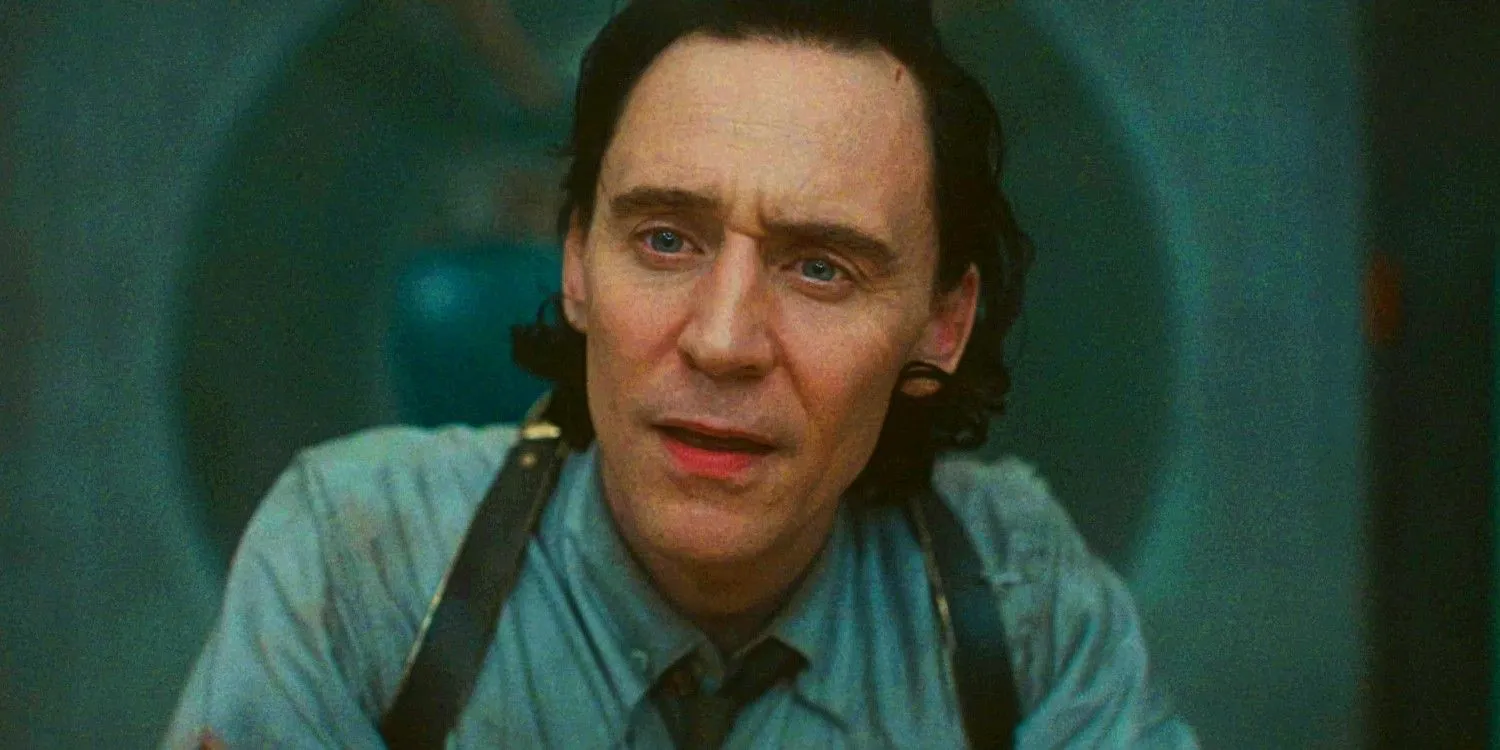 Tom Hiddleston as Loki Confused