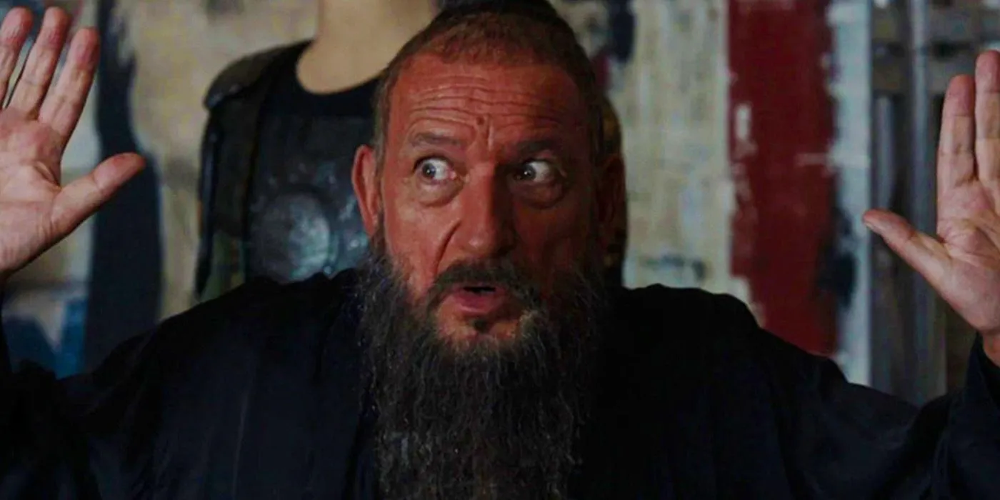 Trevor Slattery in Mandarin Costume