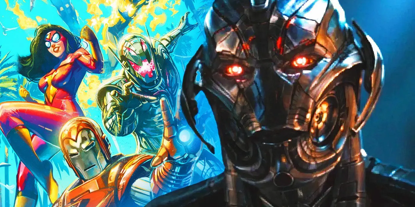 Ultron AI in Avengers Age of Ultron and the West Coast Avengers in 2024 in Marvel Comics Ultron AI in Avengers Age of Ultron and the West Coast Avengers in 2024 in Marvel Comics