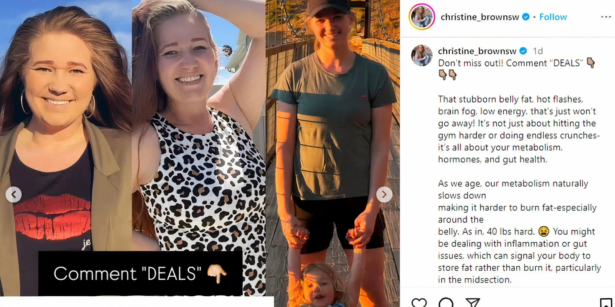 Christine Brown Transformation