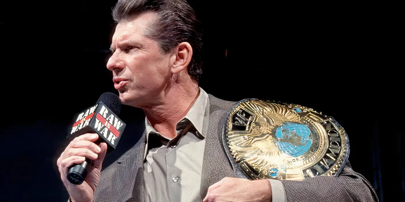 Vince McMahon as WWE Champion