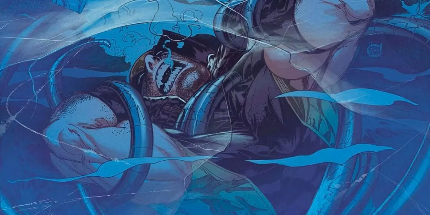 Wolverine drowning image Wolverine drowning image