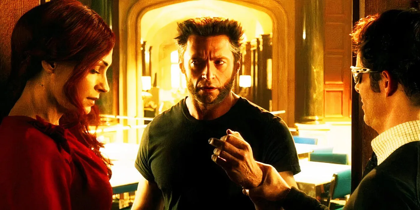 Wolverine with Jean Grey and Cyclops