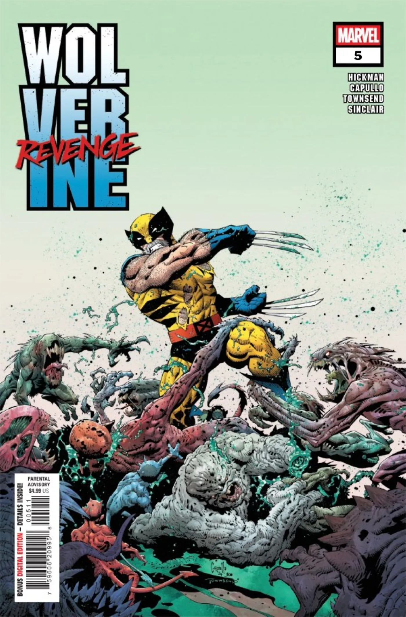 Wolverine Revenge 5 cover