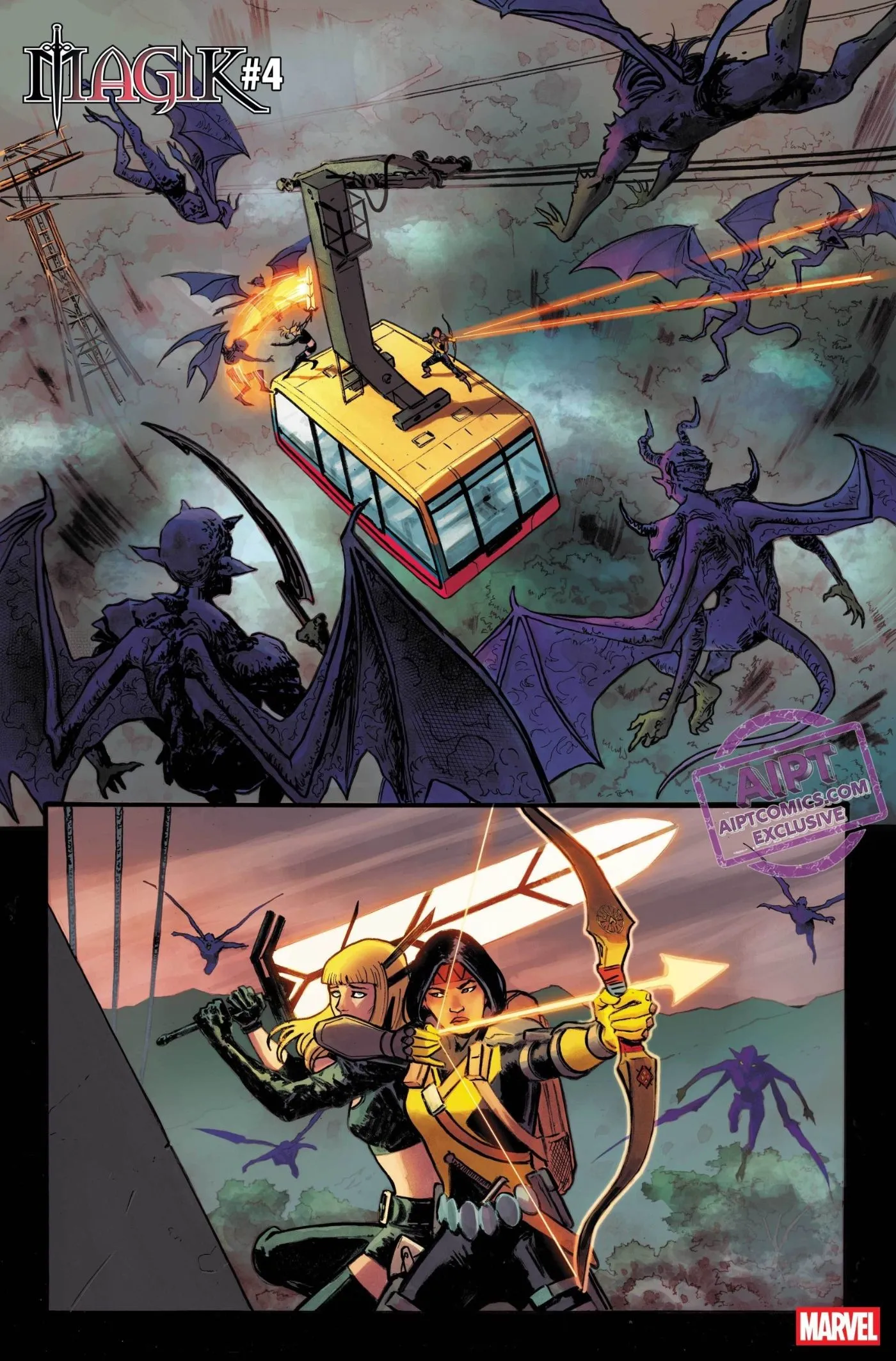 Demon battle illustration. Demon battle illustration.