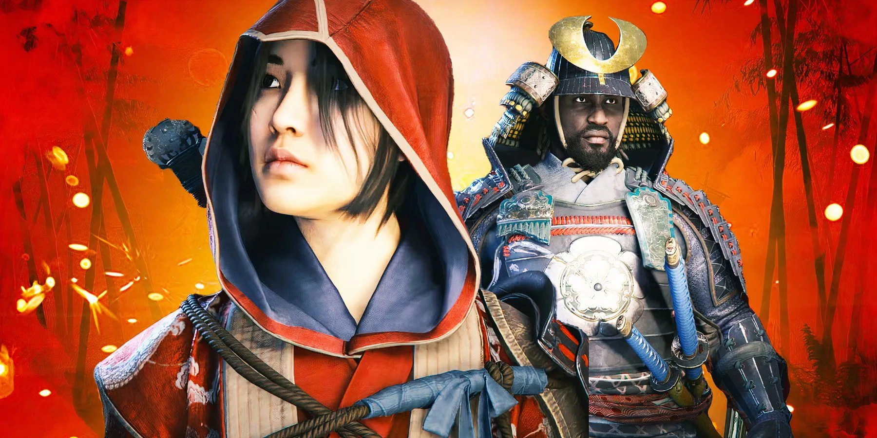 Yasuke and Naoe in Armor