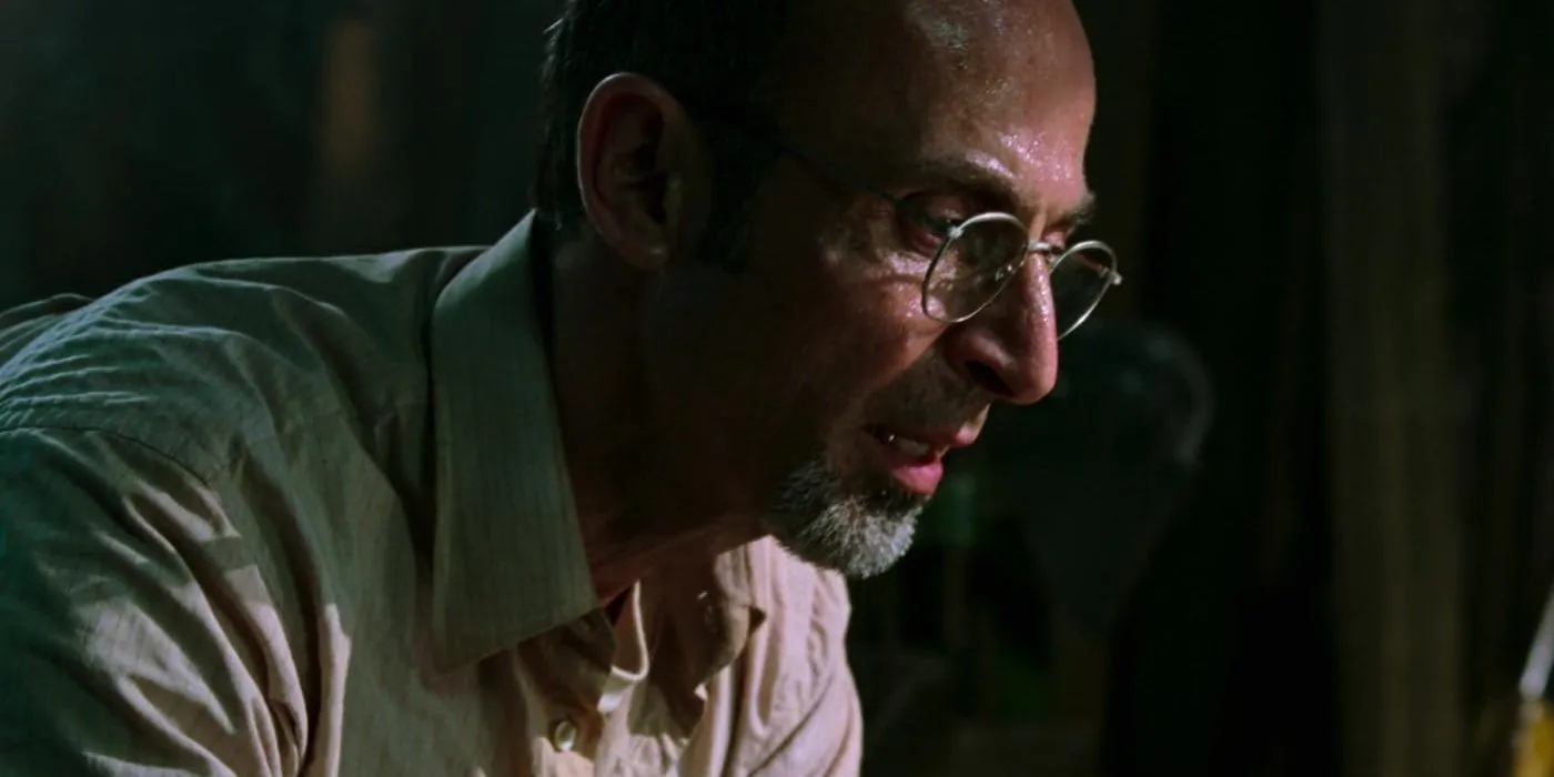 Shaun Toub as Dr. Ho Yinsen working in Iron Man (2008)