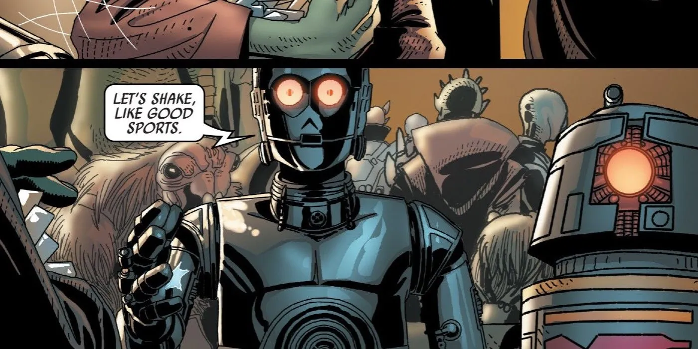 0-0-0 and BT-1 in Darth Vader Star Wars Comics 0-0-0 and BT-1 in Darth Vader Star Wars Comics