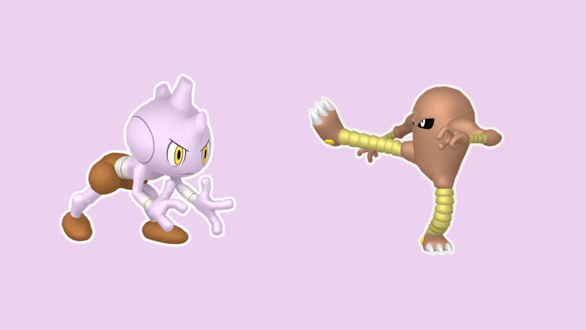 Tyrogue into Hitmonlee (Image via The Pokemon Company) Tyrogue into Hitmonlee (Image via The Pokemon Company)