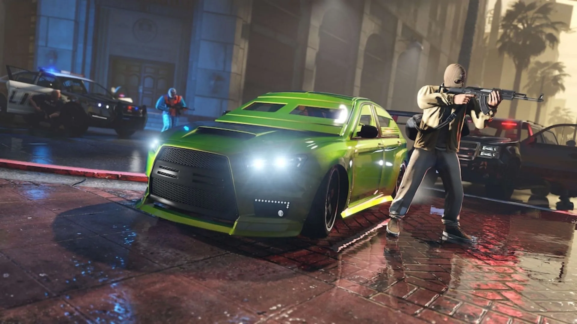 GTA 5 Online Original Heists: Armored Kuruma (Image via Rockstar Games)