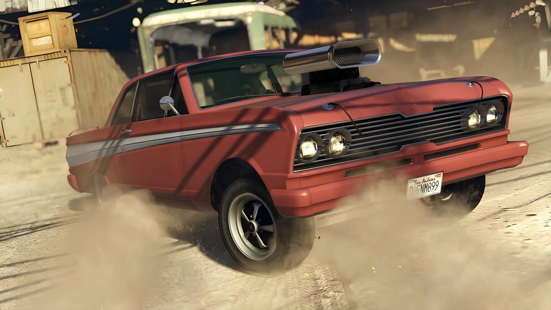 The Vapid Blade in action (Image via Rockstar Games)