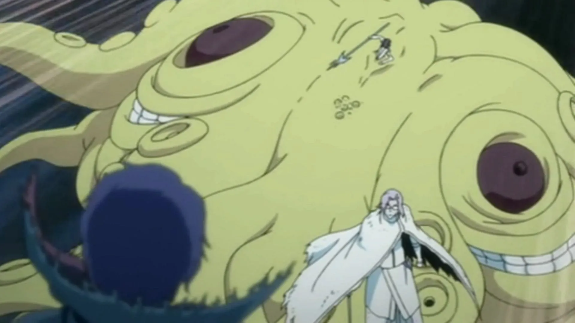 Aaroniero and Szayelaporro in Hell (Image via Studio Pierrot)