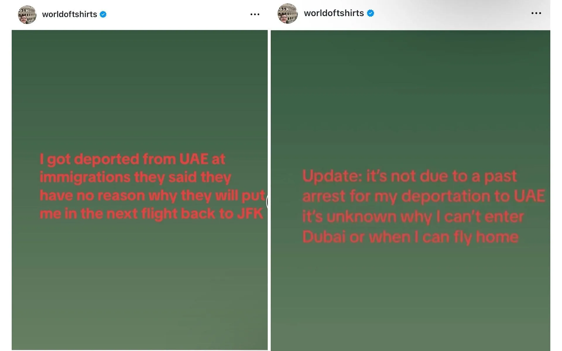 Joshua Block's now-deleted Instagram Posts, as shared by the streamer's update account on X (Image via @JoshBlockUpdate/X) Joshua Block's now-deleted Instagram Posts, as shared by the streamer's update account on X (Image via @JoshBlockUpdate/X)