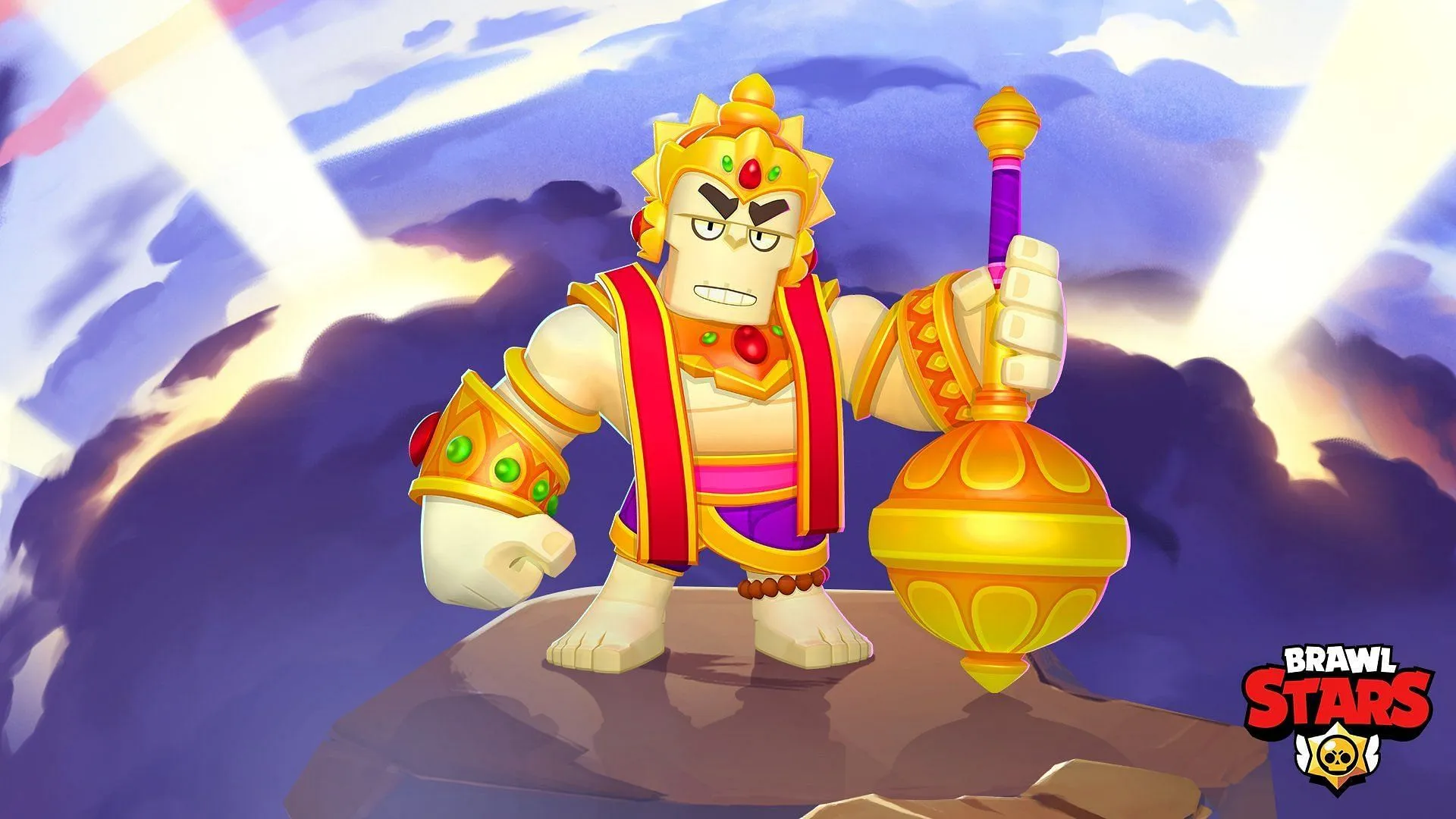 Vanara Frank is a Diwali-themed skin (Image via Supercell) Vanara Frank is a Diwali-themed skin (Image via Supercell)