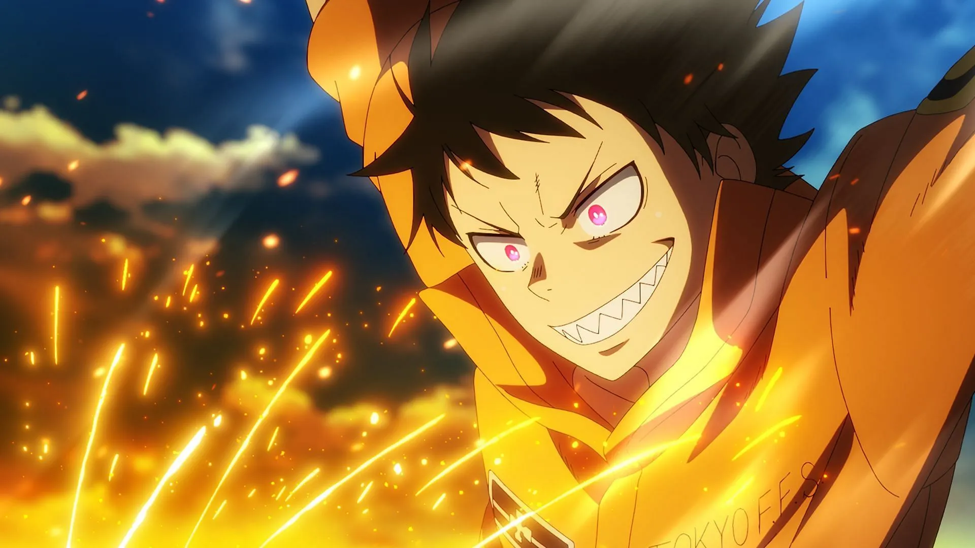 Shinra and co in Fire Force season 3 episode 1 highlight David Production's exceptional animation quality