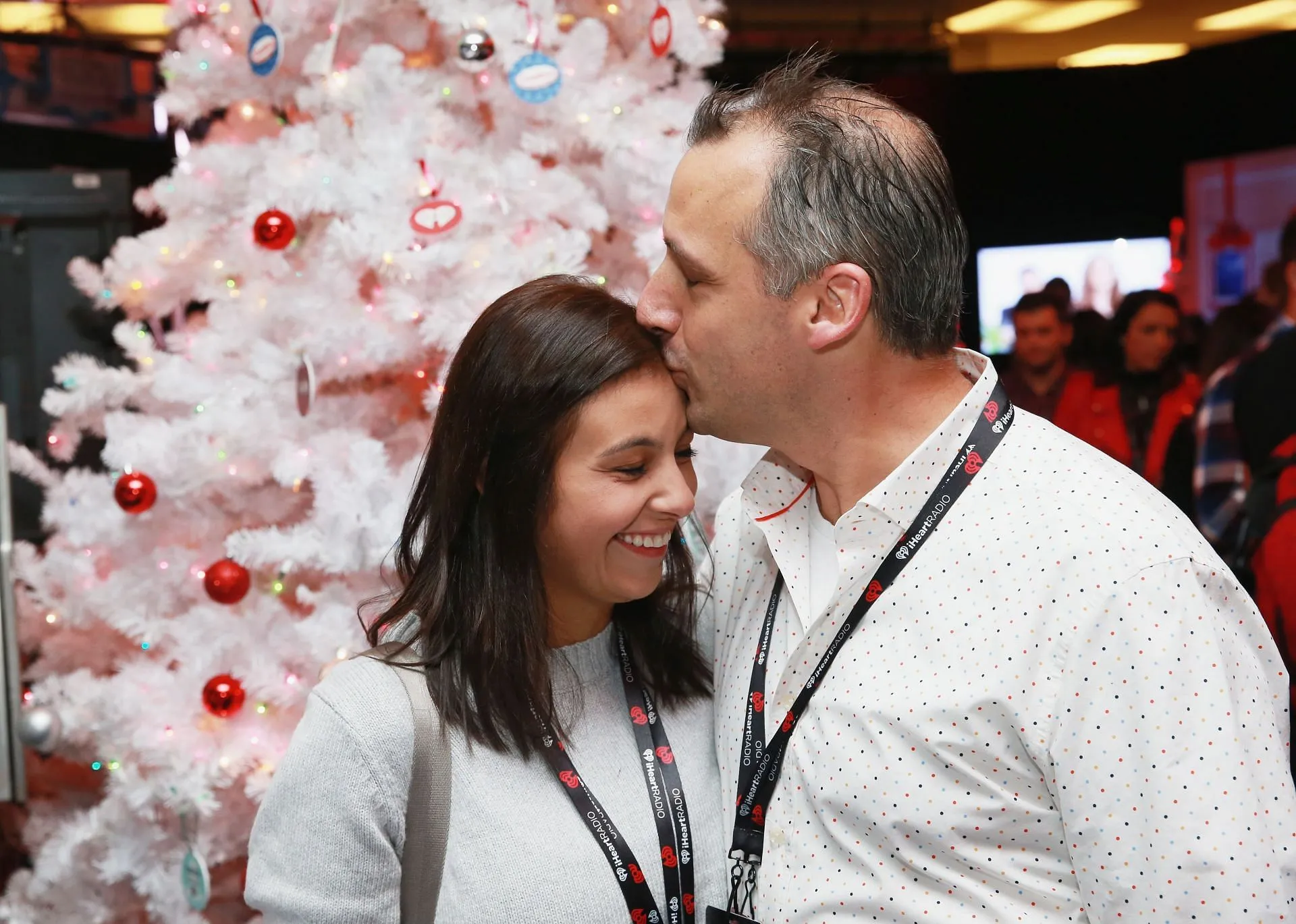Joe and Bessy Gatto at Z100's Jingle Ball 2018 - Gift Lounge - Image via Getty