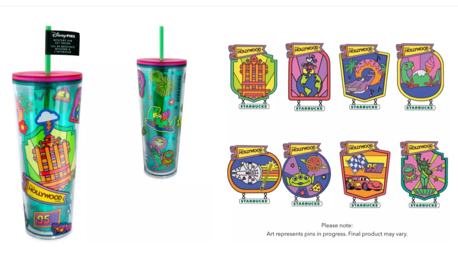 Disney's Hollywood Studios Starbucks® Travel Tumbler (Image via Disney Store) Disney's Hollywood Studios Starbucks® Travel Tumbler (Image via Disney Store)
