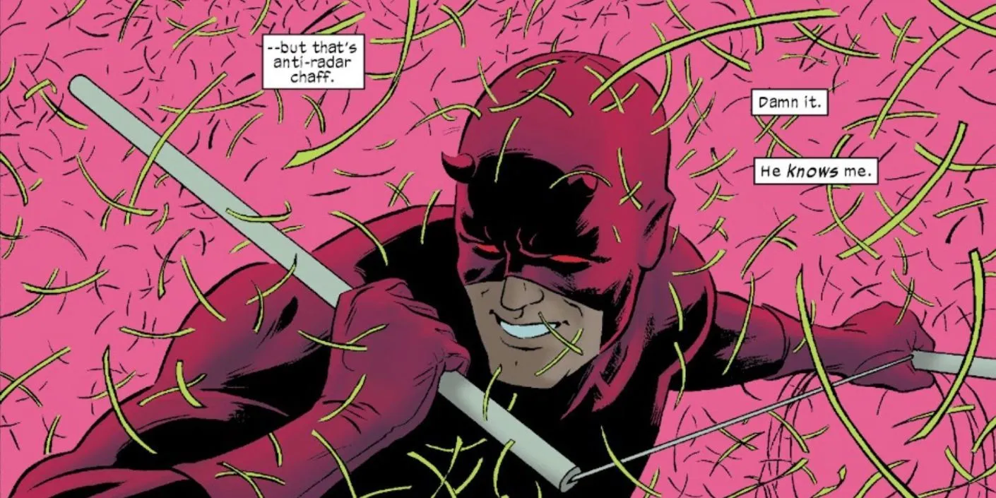 Daredevil facing his new villain