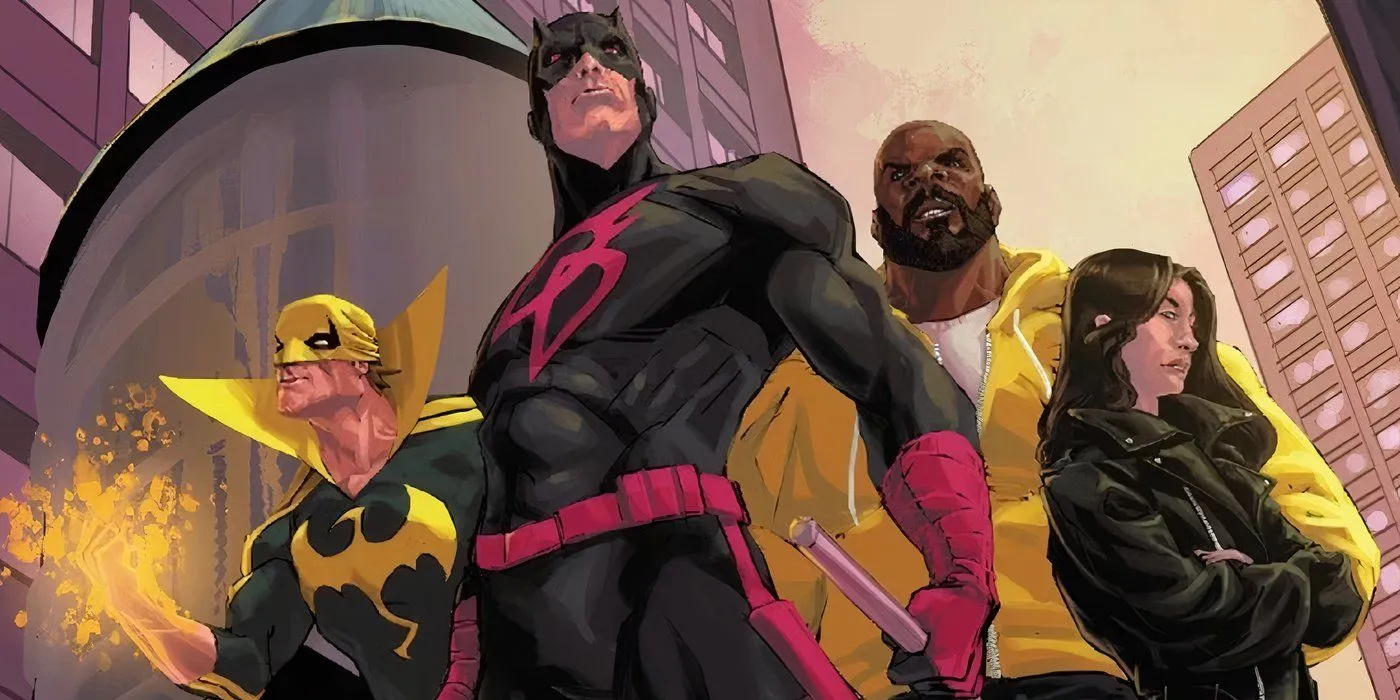 Luke Cage and Daredevil Luke Cage and Daredevil
