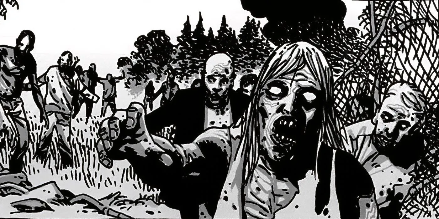 Zombies from The Walking Dead. Zombies from The Walking Dead.