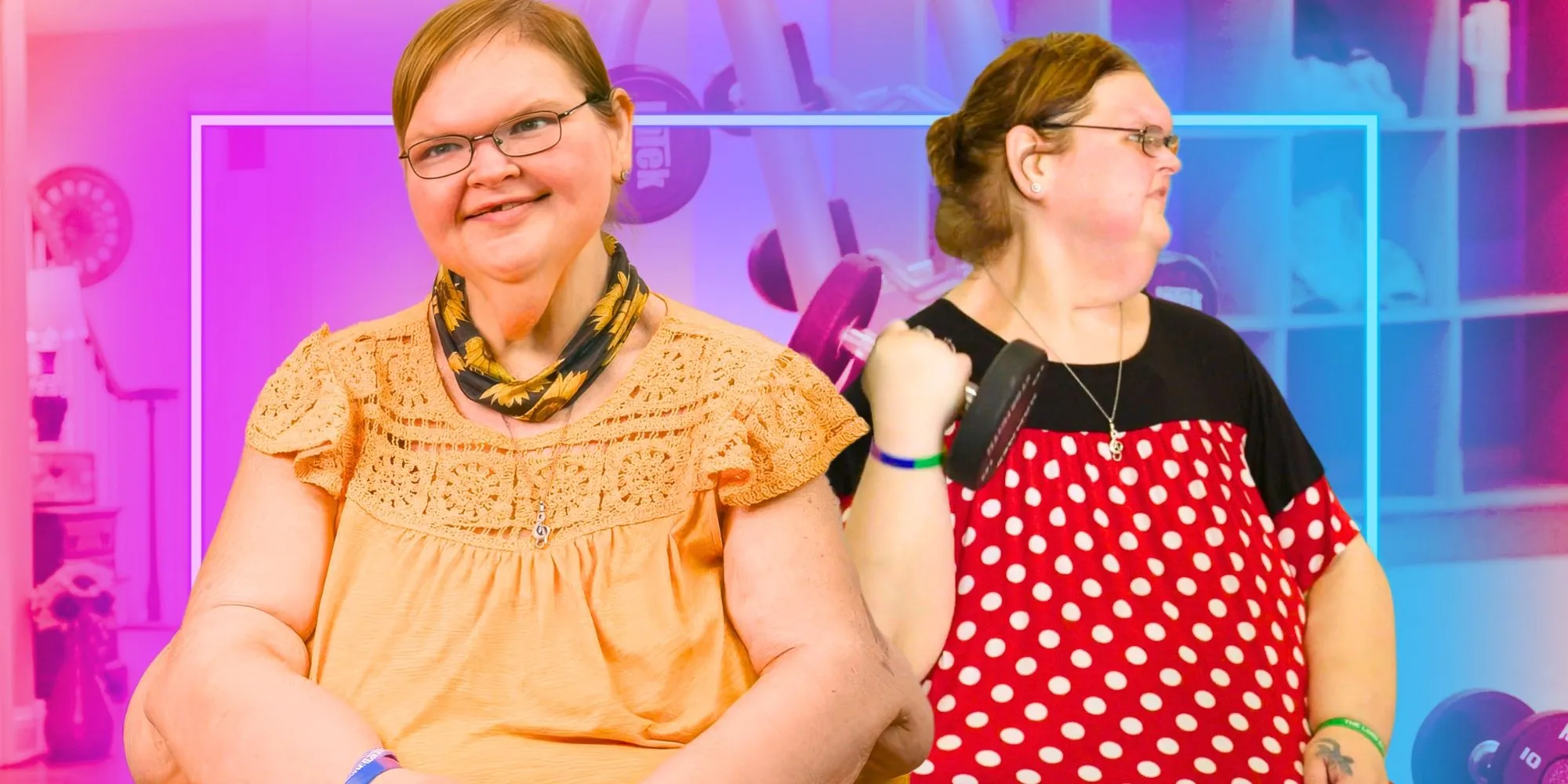 1000-Lb Sisters Tammy Slaton smiling in yellow shirt after weight loss. 1000-Lb Sisters Tammy Slaton smiling in yellow shirt after weight loss.