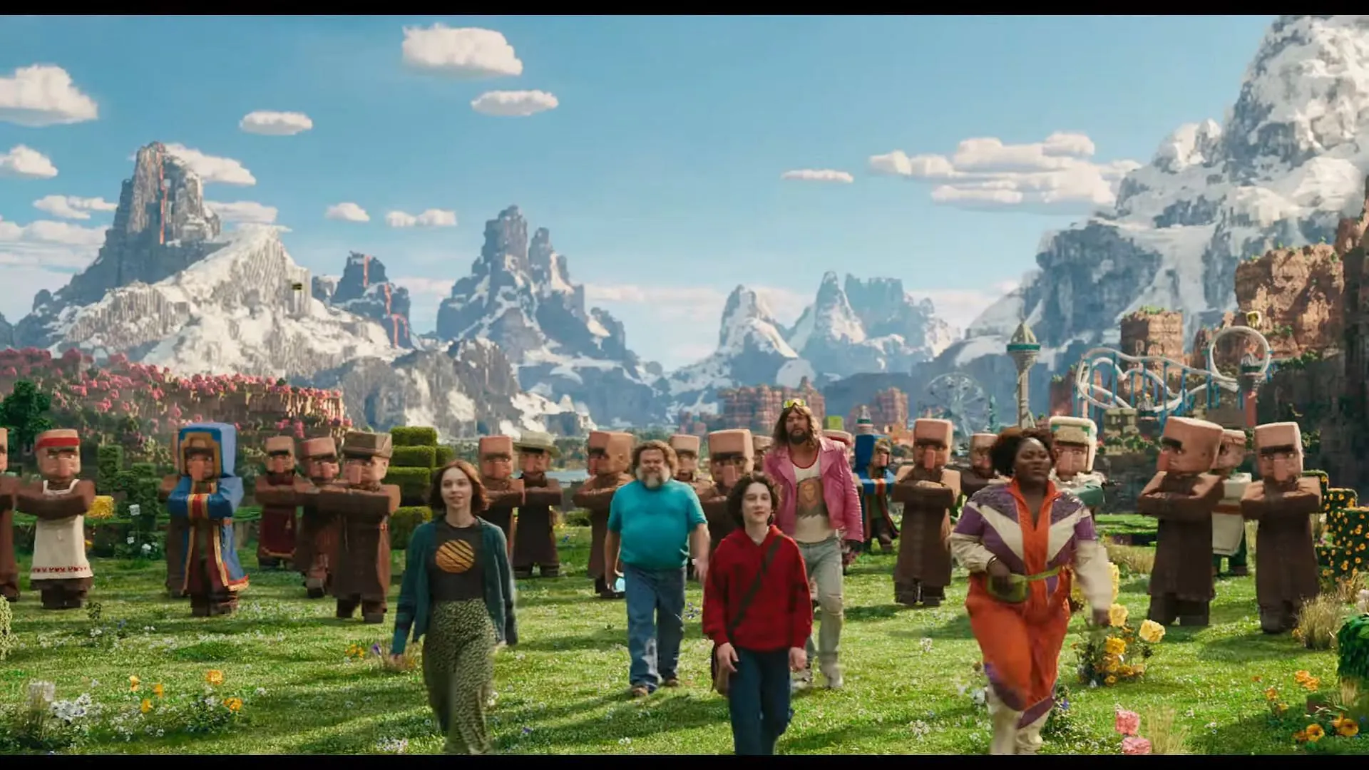 A Minecraft Movie features a stunning recreation of the overworld and the Nether (Image via Warner Bros. Pictures) A Minecraft Movie features a stunning recreation of the overworld and the Nether (Image via Warner Bros. Pictures)