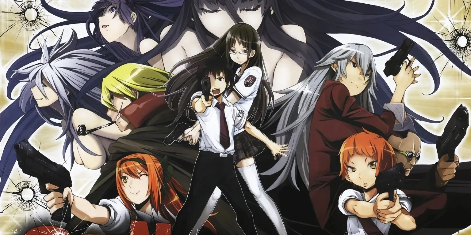 15 Anime-Less Harem Manga - Gun X Clover